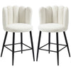 Two Bar Stools / Dining Chairs / Office Chairs, White