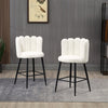 Two Bar Stools / Dining Chairs / Office Chairs, White