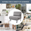 Sofa Chair / Single Sofa Bed, Grey