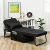 Sofa Chair / Single sofa bed, Black