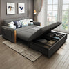 Mavis Two Seater Sofa Bed, Dark Grey | DodiTec WC1