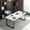 Casson Office Desk, Sintered Stone | DodiTec WC1