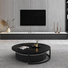 Kahoo Nesting Coffee Table With TV Stand, Sintered Stone | DodiTec WC1