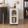 Dulcie Side Table With Wheels, Hallway Storage | DodiTec WC1