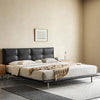 Ines Floating Bed, King Size, Super King Size Bed, Real Leather