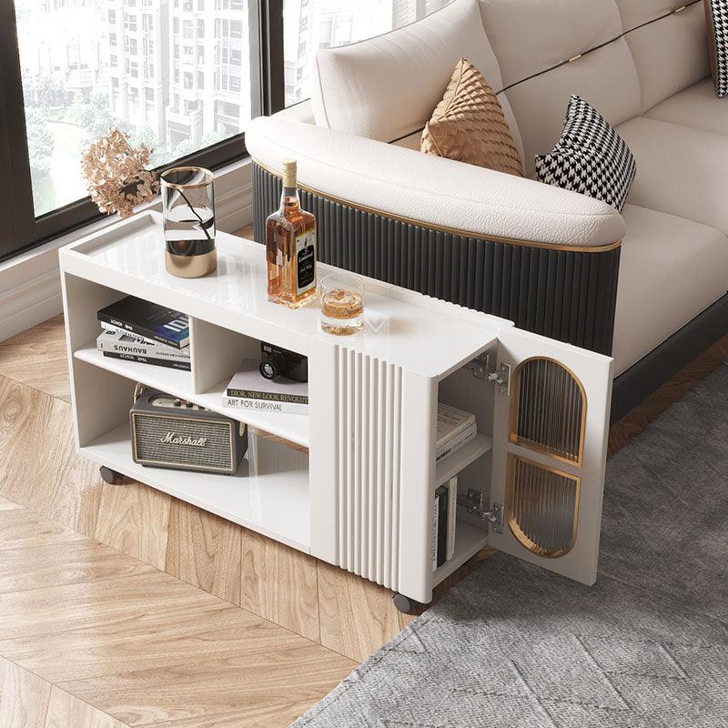 Dulcie Side Table With Wheels, Hallway Storage | DodiTec WC1