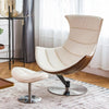 Lobster Lounge Chair, Walnut Texture & Chrome Base | DodiTec WC1