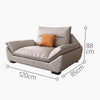 A900 Quinn Two Seater Sofa, Leathaire | DodiTec WC1