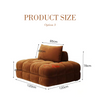 Paloma French Modular Sofa, Velvet-DodiTec WC1