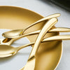 4 Piece Cutlery Set, Gold | DodiTec WC1