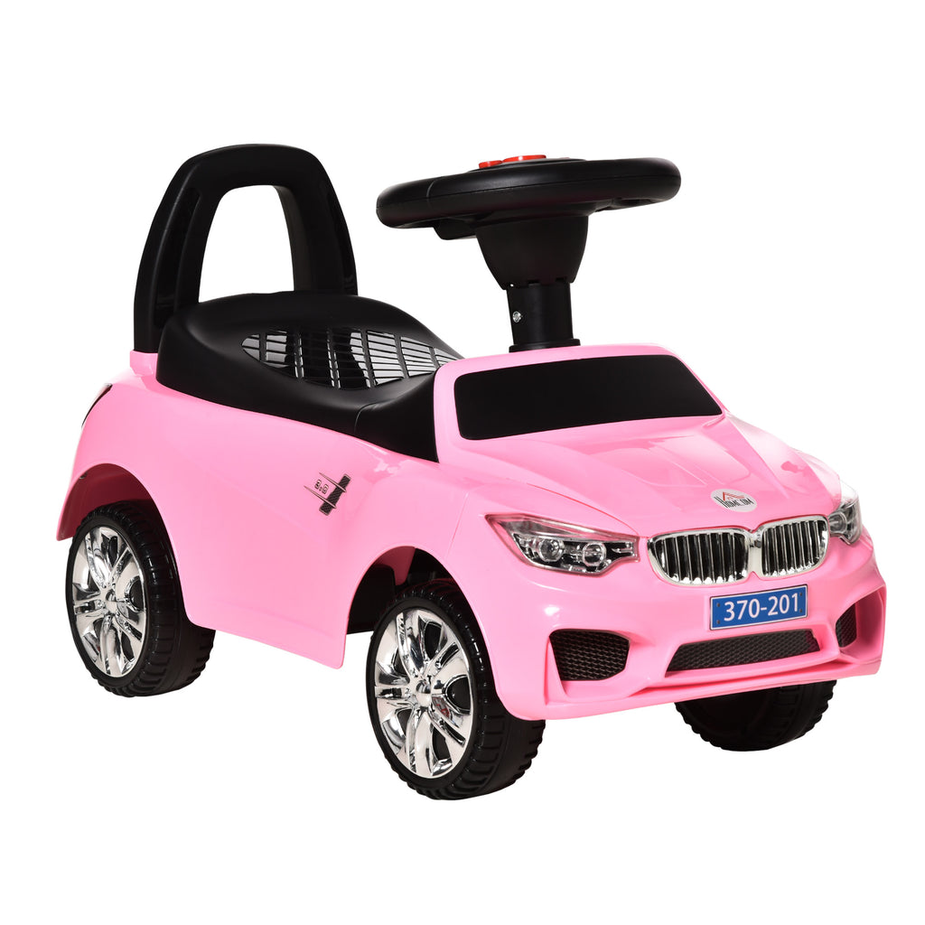 DodiOnline Ride on Car Baby Toddler Walker Foot to Floor Sliding Car Slider Pink