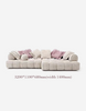 Octavia Bubble Sofa, Three / Four Seater Sofa-DodiTec WC1