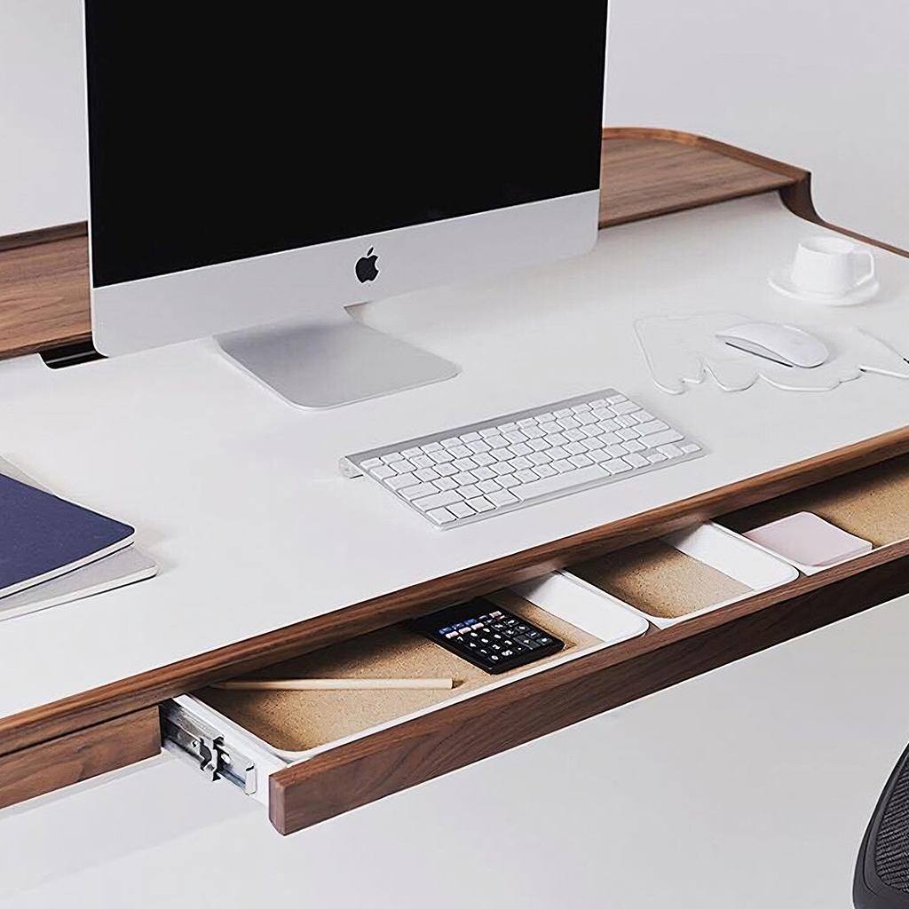 Brannan Office Desk, Wood