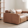 Lucian Four Seater modular Sofa, Real Leather-DodiTec WC1