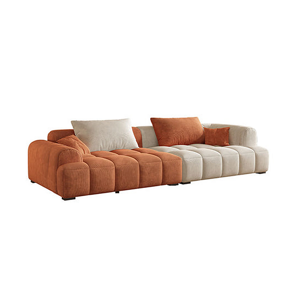 Arabella Module Sofa, Two Seater Sofa, Three Seater Sofa, Corduroy Fabric-DodiTec WC1