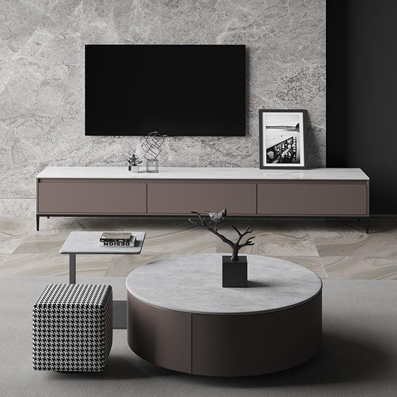 Alvis Coffee Table Set, Sintered Stone | DodiTec WC1