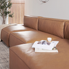 Lucian Four Seater modular Sofa, Real Leather-DodiTec WC1