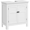 DodiOnline 15 x 20cm 'U' Cut Out Bathroom Storage Cabinet - White