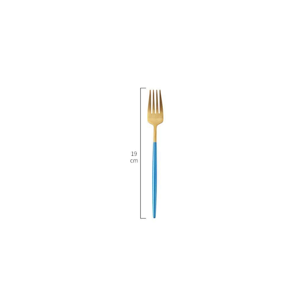 8 Piece Cutlery Set, Blue | DodiTec WC1