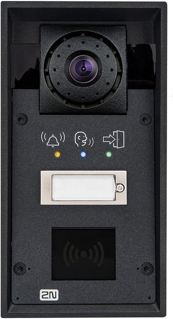 2N IP Force - 1 button, HD camera, pictograms, card reader ready and 10W speaker