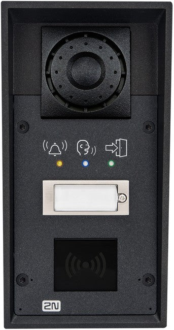 2N IP Force - 1 button, pictograms, card reader ready and 10W speaker