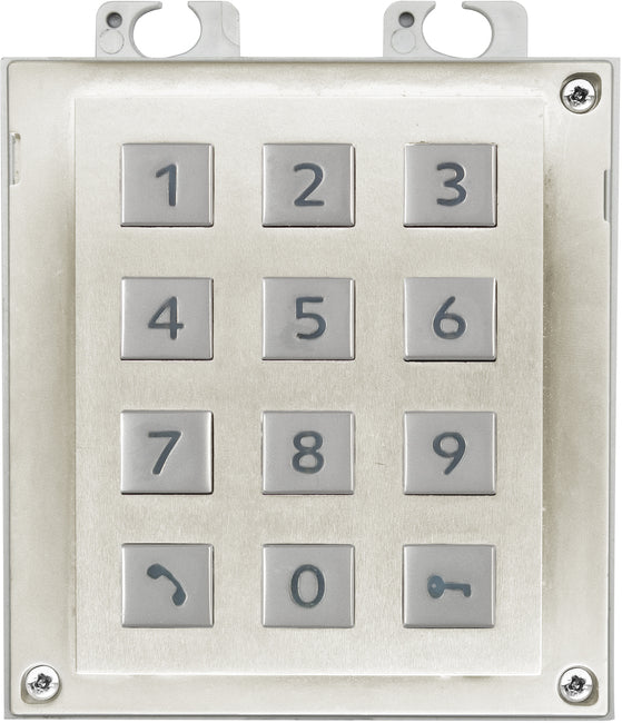 2N Mechanical Keypad Module for IP Verso and Access Unit (Brushed Nickel)