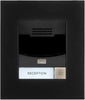 2N IP Solo with Camera Flush Mount (includes flush mount frame, requires 9155017 for installation) - Black