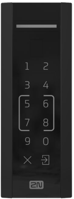 2N Access Unit M Touch keypad & RFID - 125kHz, 13.56MHz, NFC, incl. 3m ethernet cable