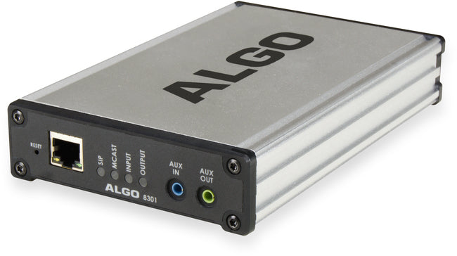 Algo 8301 SIP Paging Adaptor and Scheduler