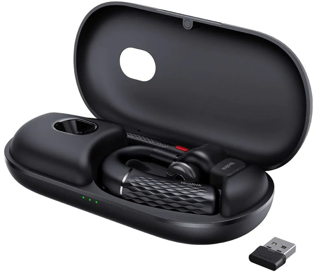 Yealink BH71 Pro - Bluetooth Headset with travel case (travel case supports wireless charging)