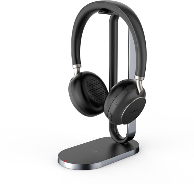 Yealink BH76 Bluetooth Headset with Charging Stand, USB-A, Black