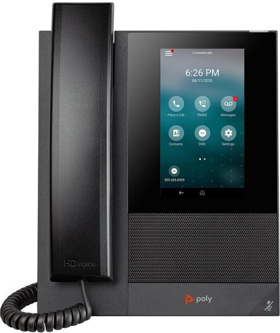 CCX 400 Business Media Phone for Teams. No PSU