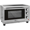 DodiOnline 30L 60-230? Mini Electric Oven, with Accessories - Silver Tone