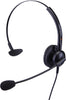 Eartec 308 monaural easy-flex-boom wired headset (requires bottom cable for use)