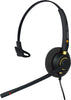 Eartec 510 monaural flex-boom wired headset (requires bottom cable for use)