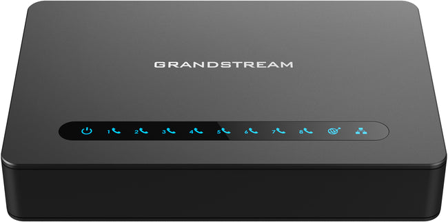 Grandstream HT-818 ATA Adaptor (8 FXS) with Integrated NAT router