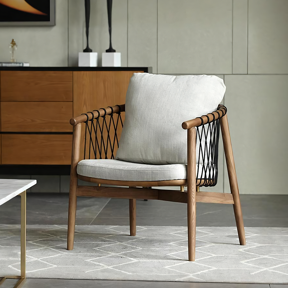 Hans Style AN81 Armchair, Walnut