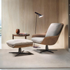 Chaise longue et pouf Herton 