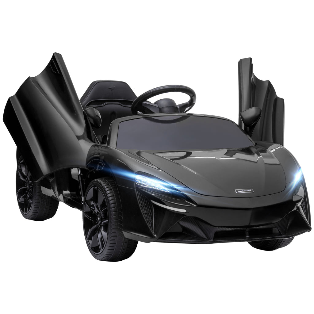 DodiOnline McLaren Licensed Kids Electric Ride-On Car, with Remote Control - Black