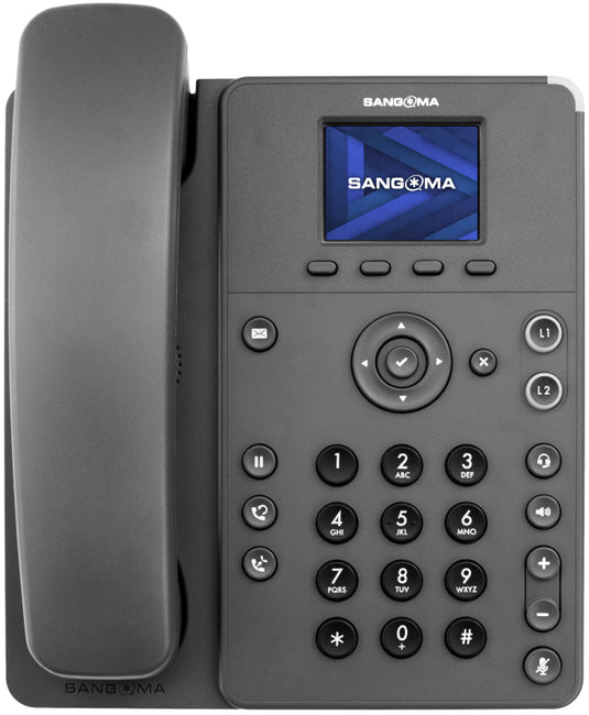 Sangoma P315, 2-line SIP phone with 2.4 inch color display - Require 12v PSU or POE