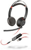 Plantronics Blackwire C5220 Binaural Headset with USB and 3.5mm Jack Connectivity