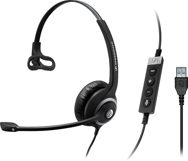 EPOS Sennheiser SC 230 USB CTRL II USB monaural wired headset with controller MS