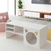 Marioni Coffee Table With Pet House, Wood | DodiTec WC1