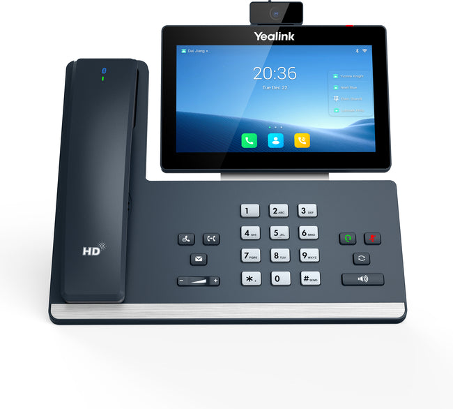 Yealink SIP-T58W Pro (with camera) - Android Based IP Video Phone with cordless bluetooth receiver and USB CAM50