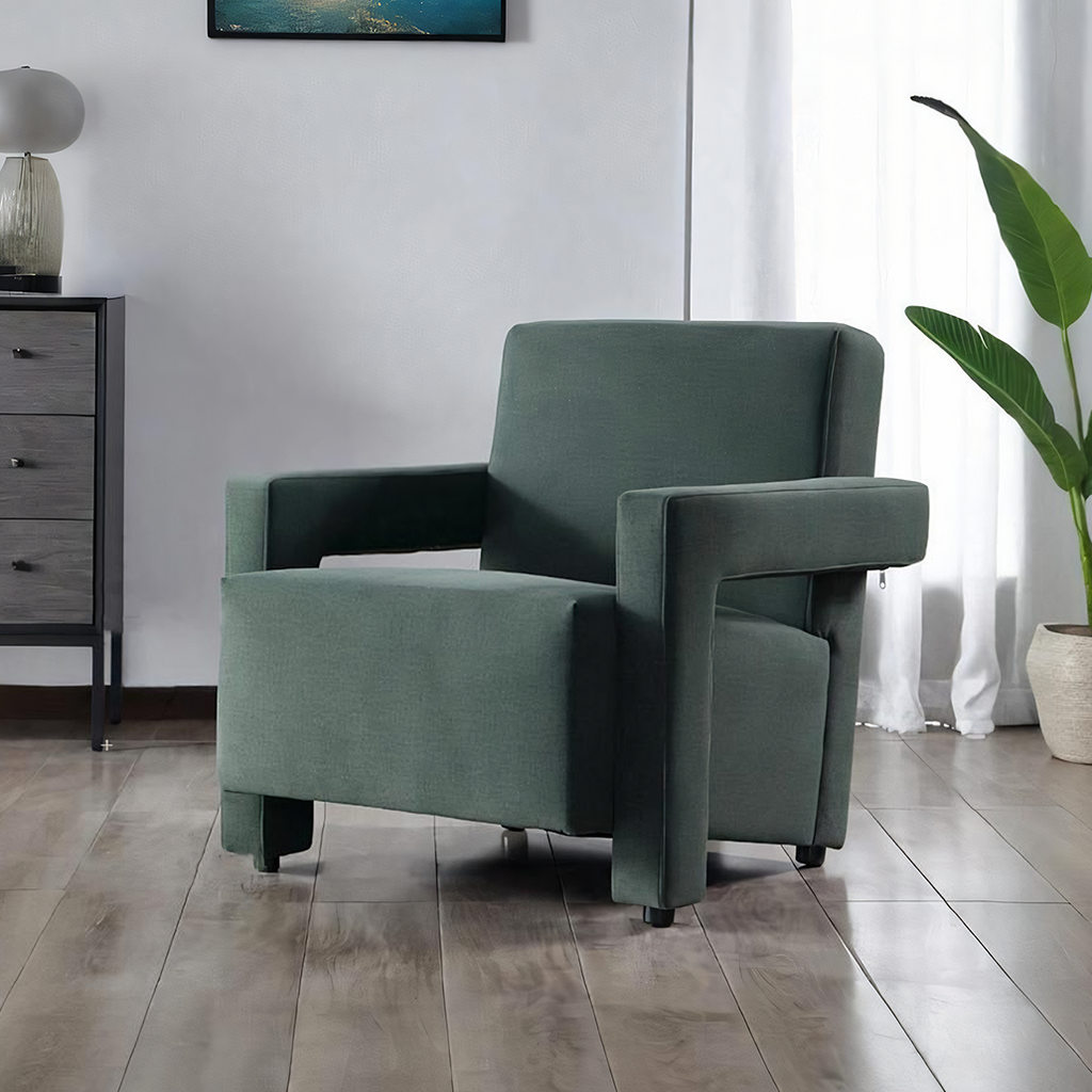 Fauteuil de style Utrecht, vert 