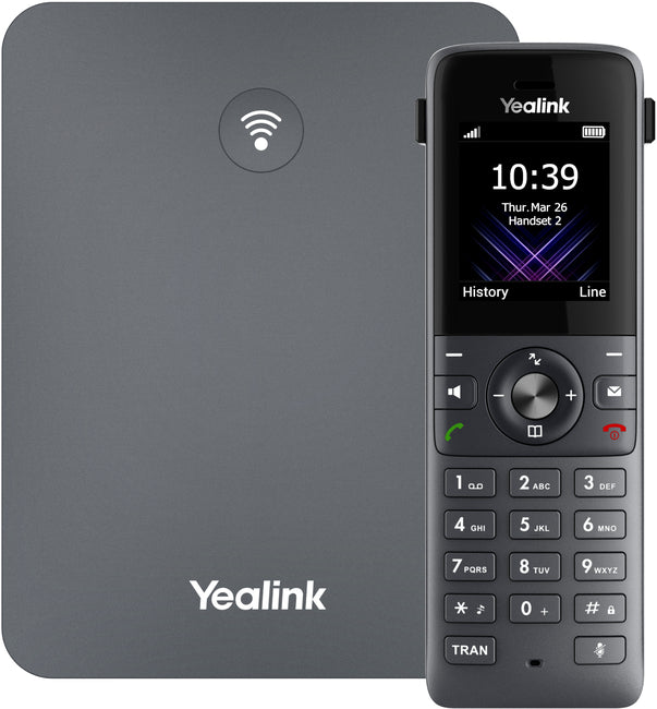 Yealink W73P Bundle - Includes W70B Single-Cell Base Station and W73H Handset