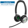 Yealink WH62 Teams Certified Dual Ear over the head DECT headset