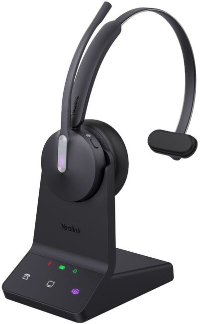 Yealink WH64 UC Single Ear over the head DECT headset