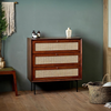 Xavier Sideboard, Side Cabinet, Rattan