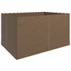 DodiOnline Set of Four 3 x 4m Gazebo Replacement Walls - Dark Brown